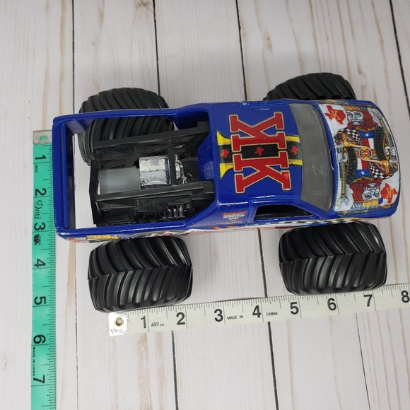 Toys Hot Wheels Monster Jam Blue King Krunch Diecast Truck Mattel 204